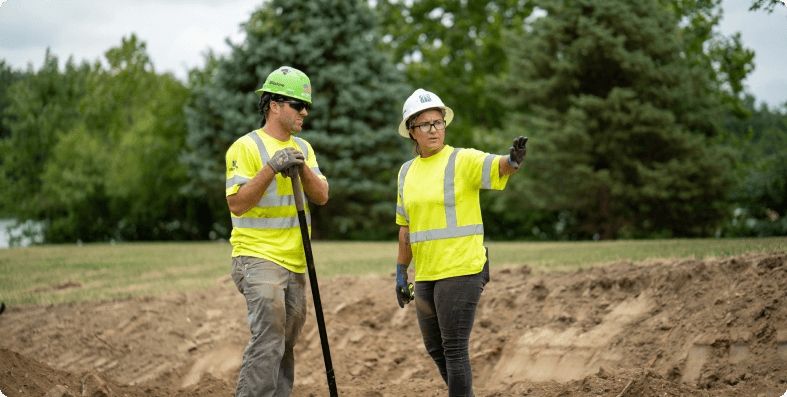 foreman and field staff