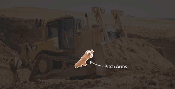 Bulldozer Pitch Arms