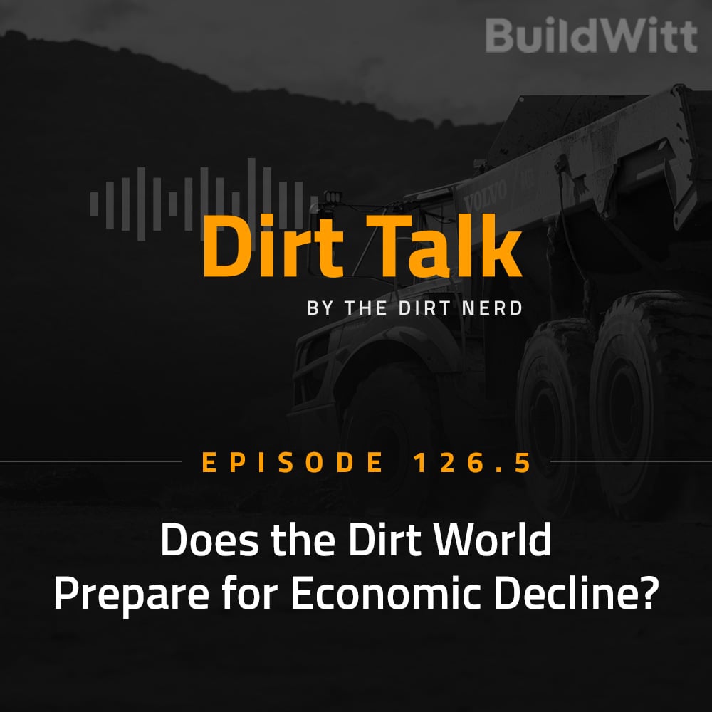 Does the Dirt World Prepare for Economic Decline?