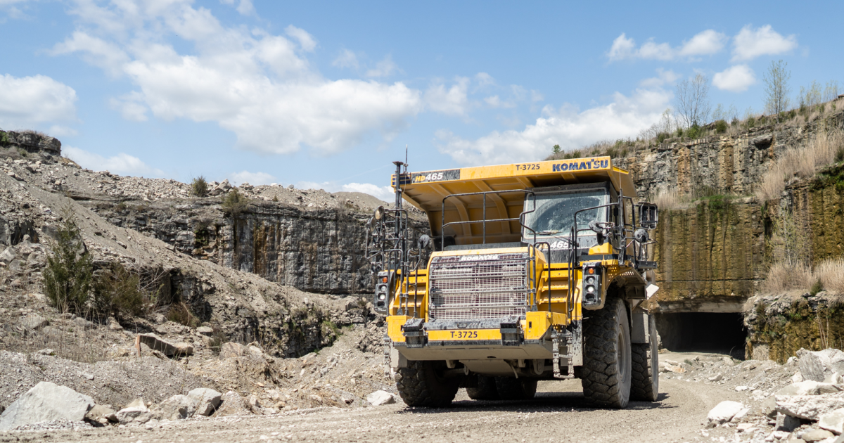 Haul Truck in quarry